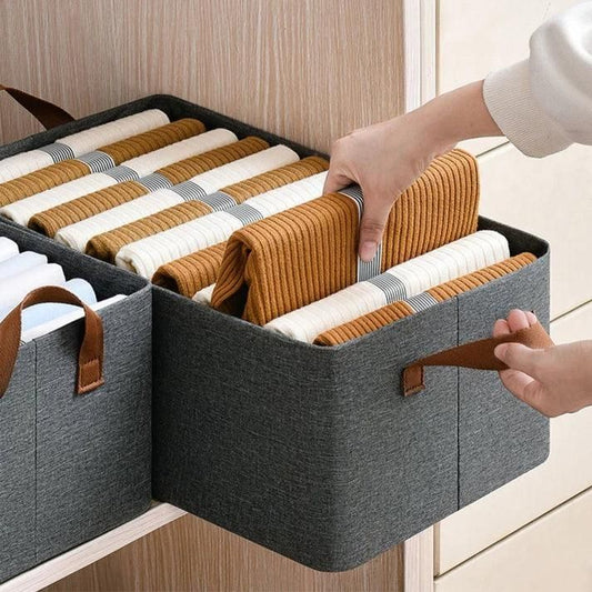 Wardrobe Clothes Organizer Storage�box (Pack of 2 / Pack of 4 / Pack of 6)