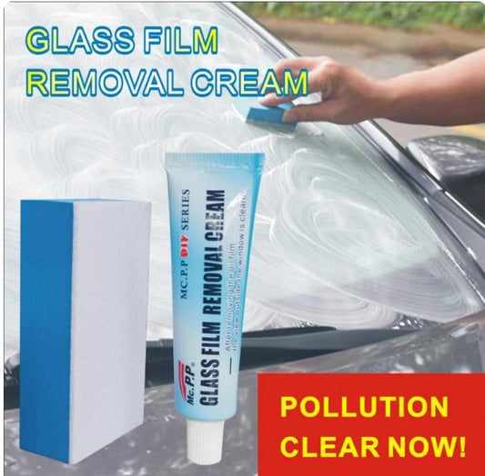 Auto Car Glass Polishing Glass Oil Film Removing Paste Clean Polish Paste For Bathroom Window Front Windshield Agent Tools
