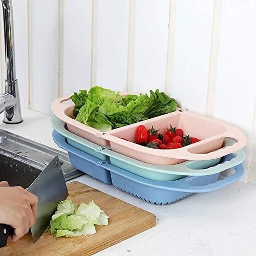 Kitchen Foldable Colander Sink Strainer Basket�(Pack of 2)